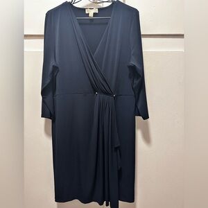 Elegant Navy blue Dress